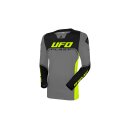UFO Plast MX Ares Trikot – Grau/Schwarz –...