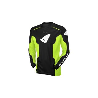 UFO Plast MX Oblivion Trikot – Schwarz/Gelb – Herren – Größe L