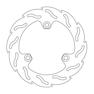 Moto-Master Disco freno Moto M Fiamma posteriore L Kaw Ninja250 110407