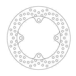 Tylna tarcza hamulcowa Moto-Master HALO 110493