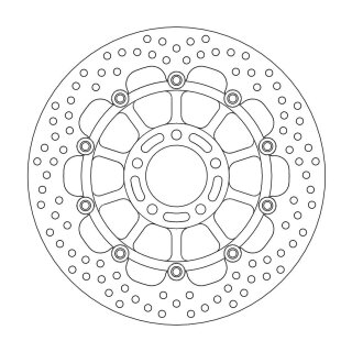 Moto-Master Halo disco de freno delantero Suzuki 113124