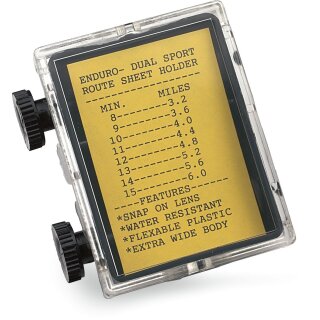 Moose Racing ROUTE CHART HOLDER-BLK
