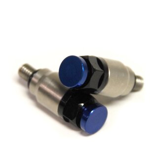 Gabelentlüfterset Für Showa Kayaba M5 Blau