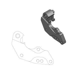 Moto-Master Brake Caliper Adaptor Dak 211056