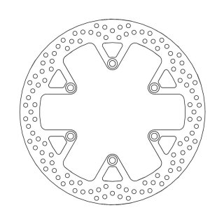 Disco freno Moto-Master Fix Round L/R 110560