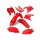 Cycra plastsæt Honda CR250F 10-13, CR450F 09-12 rød 1CYC-9304-33