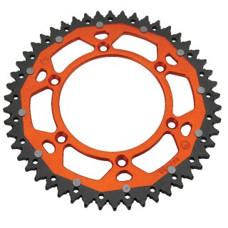 Pignon Moose Racing Dual Aluminum/Acier 48 dents