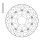 Moto-Master Disque de frein Float Round 112271