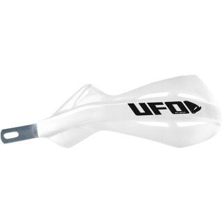 UFO Plast Handschützer W/ALUM WHT