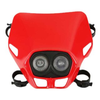 Maska na lampę UFO Plast LIGHT - FIREFLY TWIN RED