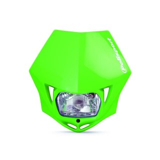 Polisport Lampenmaske MMX mit ECE   grün