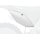 Par de placas de matrícula Polisport blanco 8418600002