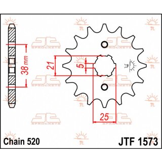 JT Ritzel 13T 520 JTF1573.13