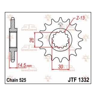 JT Ritzel 15T 525 JTF1332.15