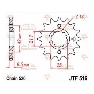 JT Ritzel 14T 520 JTF516.14