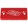 Scar Tappo serbatoio freno rosso Vf-1801