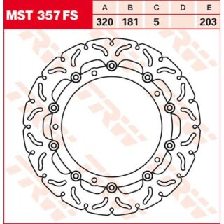 TRW Rotor Trw Mst357Fs