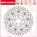 TRW Bremsscheibe Float Rac L/R MSW250RAC