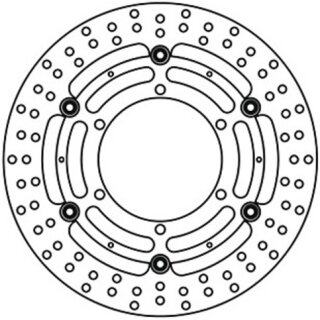 TRW-bremseskive Trw Round Floating Abe
