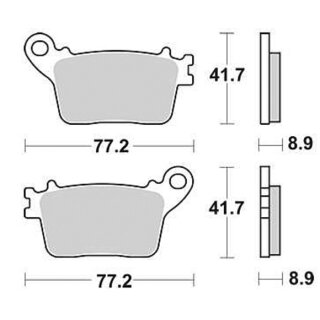 TRW Bremsbelag Trw Sinter Mcb 784 Sh