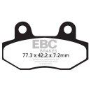 EBC Bremsbeläge Carbon Scooter SFAC086