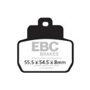 EBC Bremsbeläge Carbon Scooter SFAC425