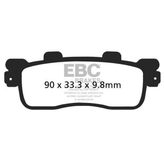 EBC Bremsbeläge Carbon Scooter SFAC498