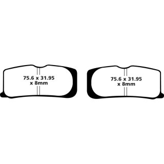 EBC Bremsbeläge Semisntrd Fa474V