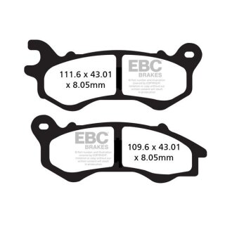 EBC Bremseklodser Sinter Scooter SFA603HH