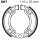 EBC Brake Shoe Standard