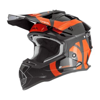 ONeal-2SRS-Kinder-Helm-SLICK-schwarz-orange-M-(51-52-cm)