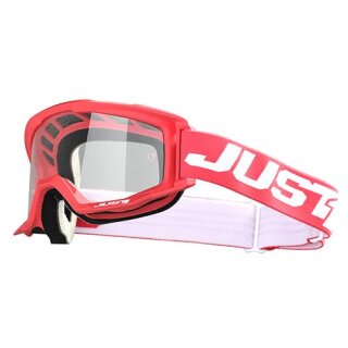 JUST1 Goggle Vitro Red-White