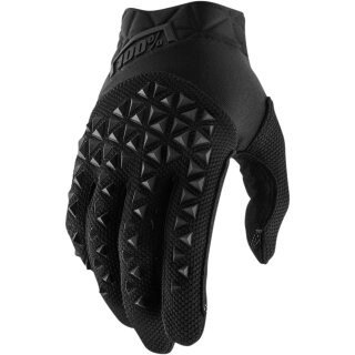 100% Handschuhe Airmatic Schwarz/Grau Größe XXL