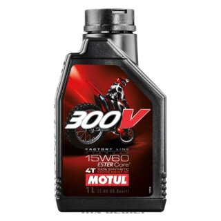 300V 4T 15W-60 100%Synthetic 1L